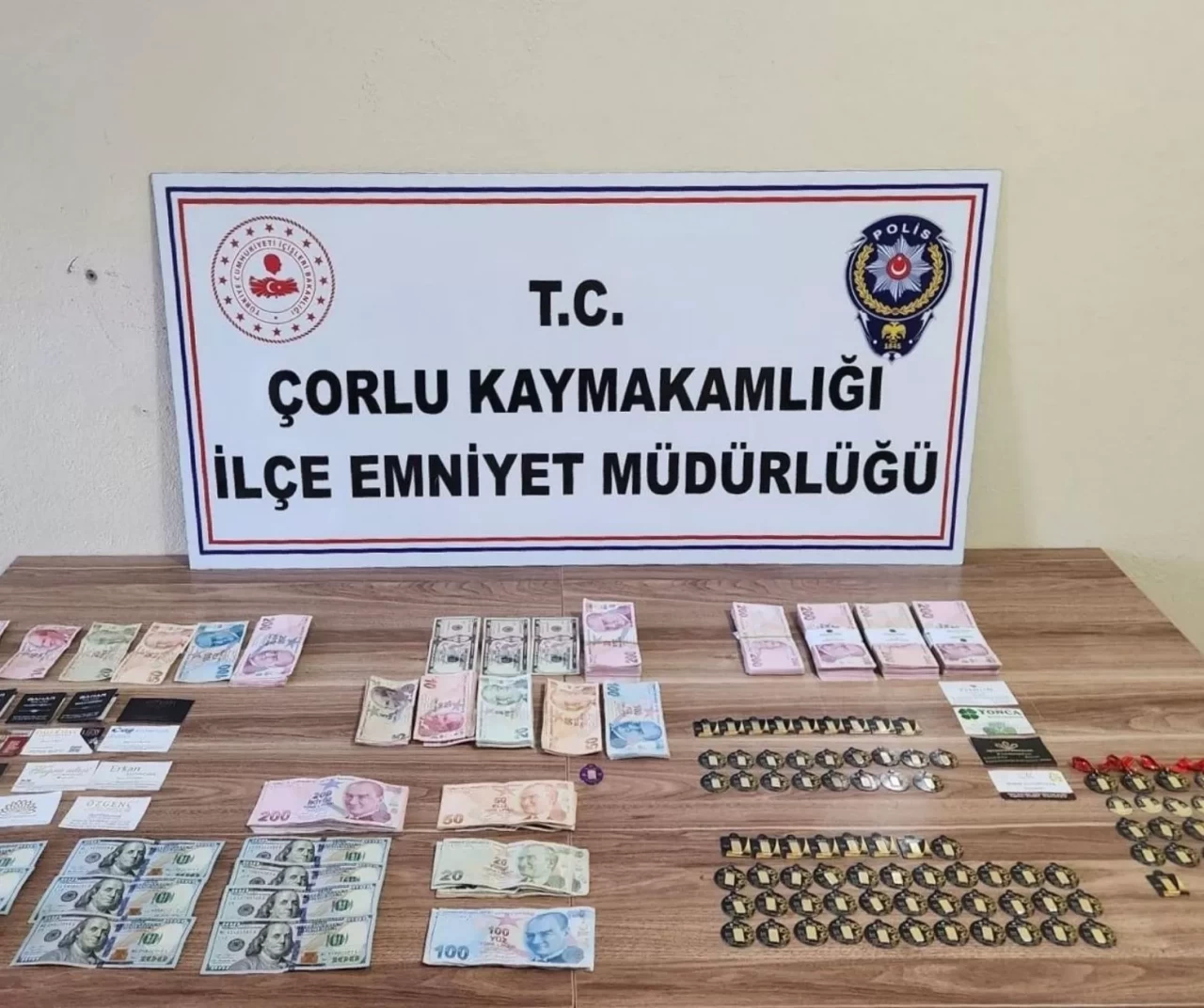 Tekirdağ Çorlu’da sahte altın operasyonu: 1 tutuklama