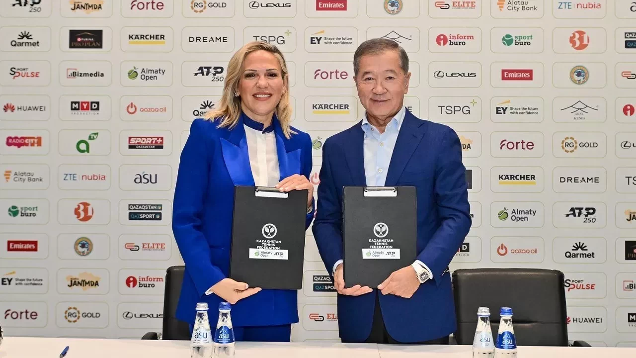 Türkiye ve Kazakistan tenis federasyonları arasında iş birliği protokolü imzalandı