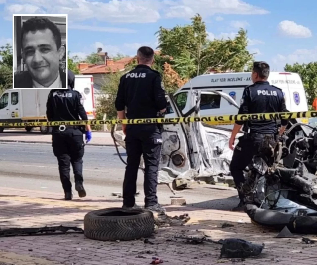 Konya’da trafik kazasında hayatını kaybeden kimya öğretmeni Mevlüt Külcü toprağa verildi