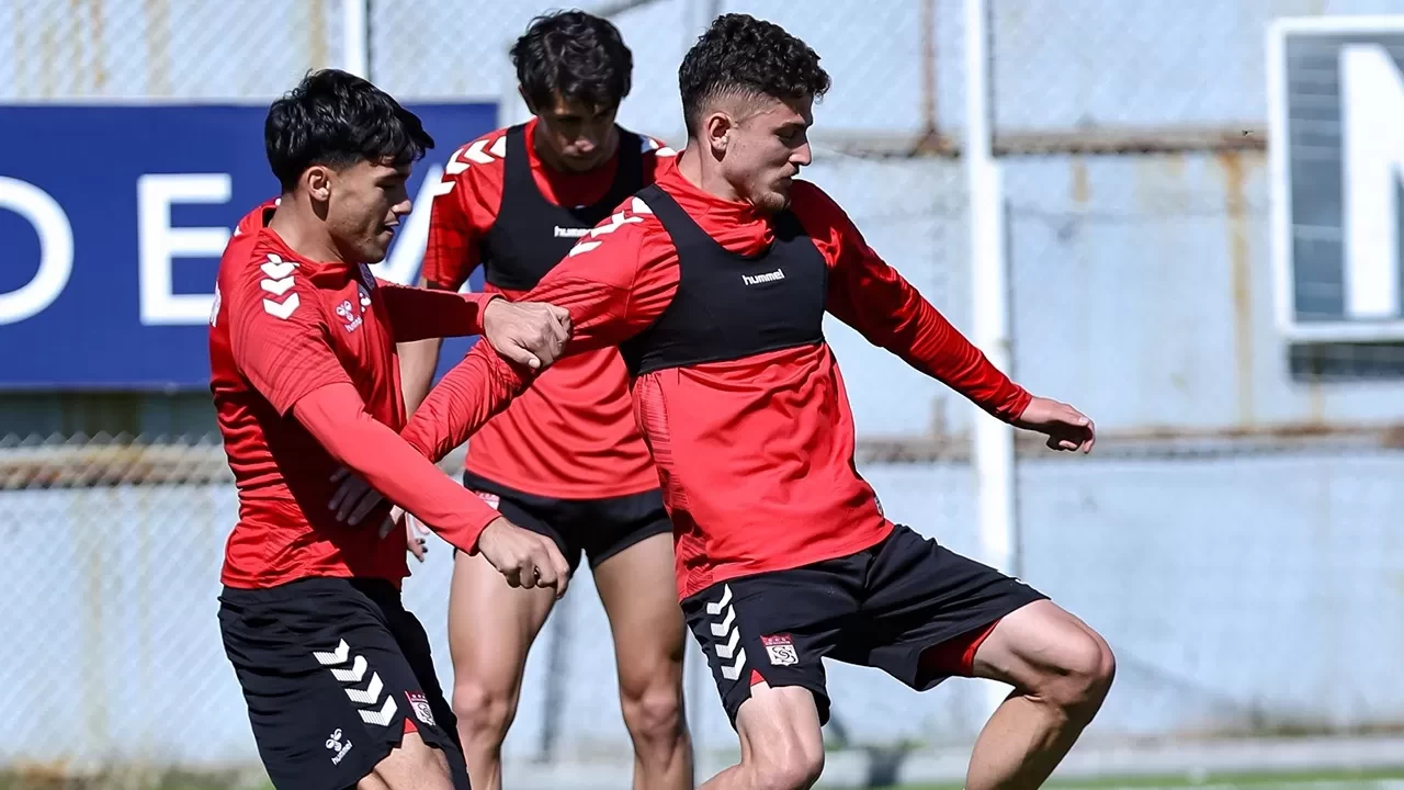 Sivasspor, Serikspor maçı hazırlıklarını sürdürdü