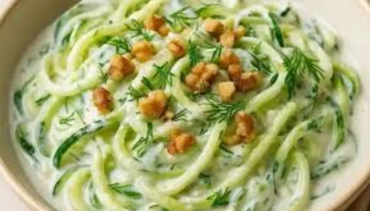 Diyet listelerinin favorisi! Kabak makarnasıyla sindirim dostu tarif