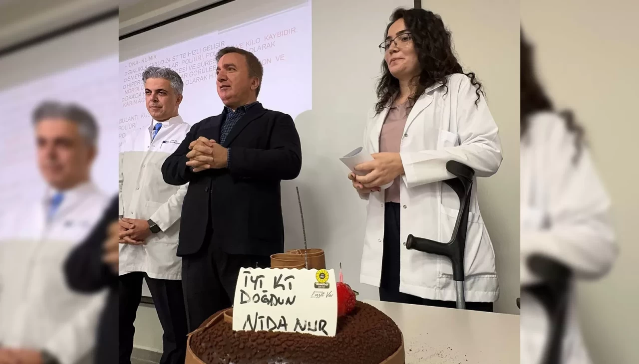 Bacağını kaybeden tıp öğrencisine validen doğum günü sürprizi