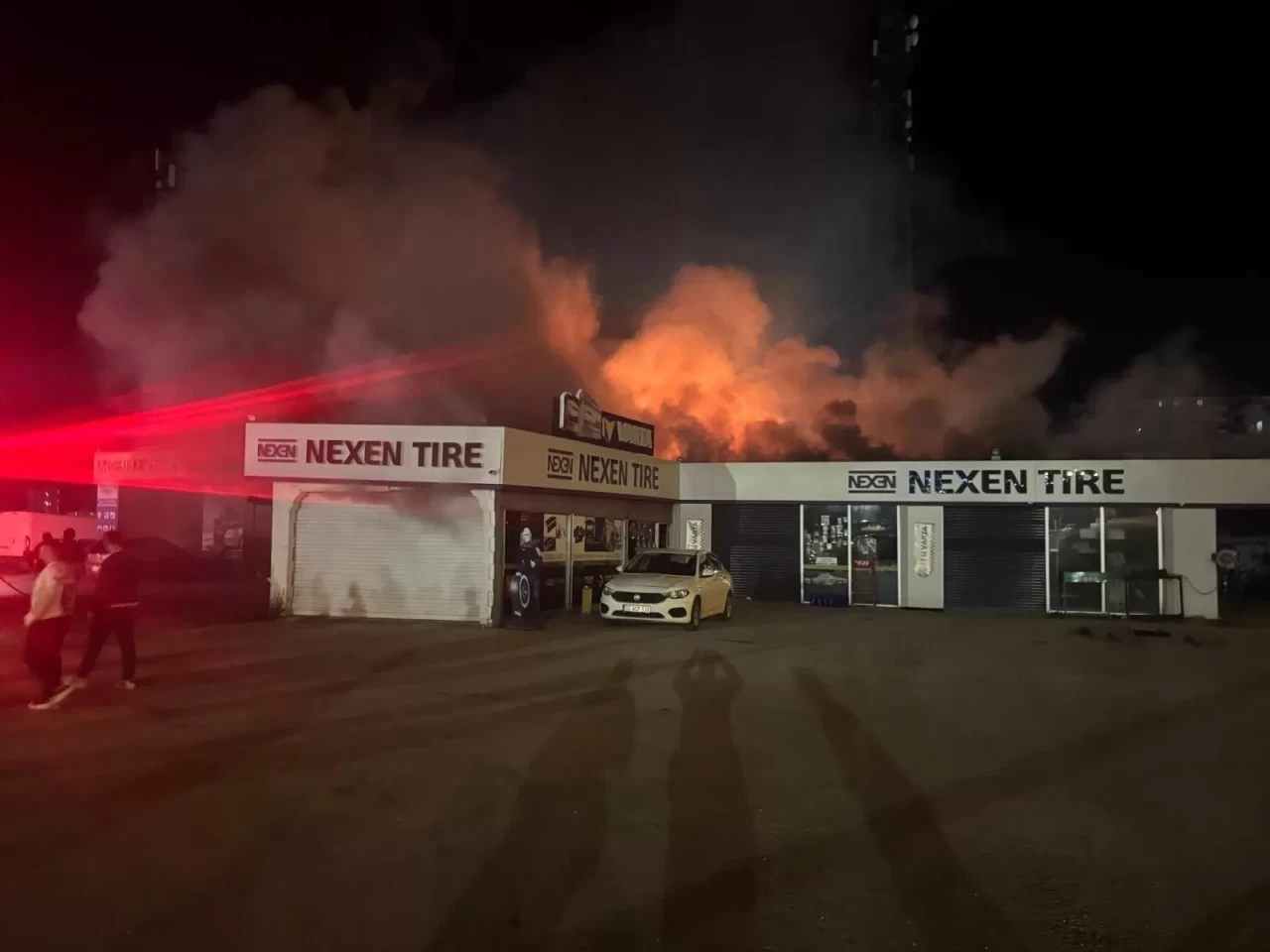 Kastamonu’da iş yerinde çıkan yangın büyümeden söndürüldü