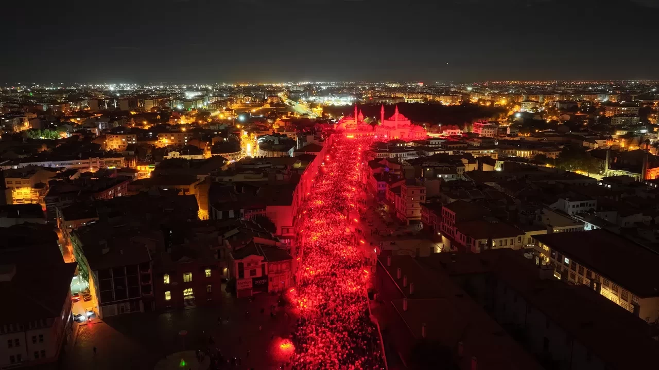 Konya’da 75 bin kişi katil İsrail’in Gazze soykırımına karşı vicdanın sesi oldu