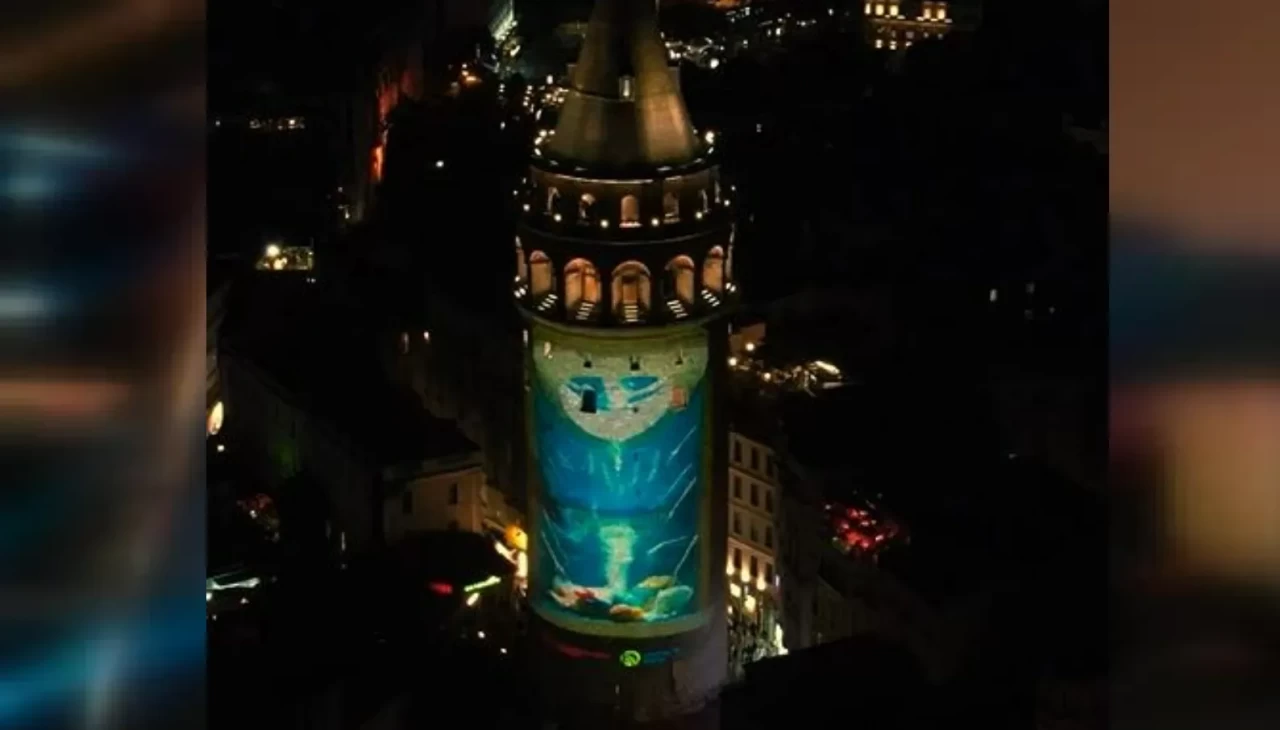 Galata Kulesi'nde Sıfır Atık Hareketi'ne dikkat çekildi