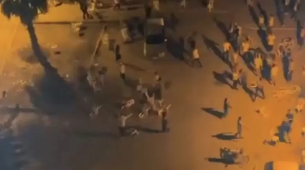 Adana'da asker kınasında bıçaklı kavga: 1 yaralı