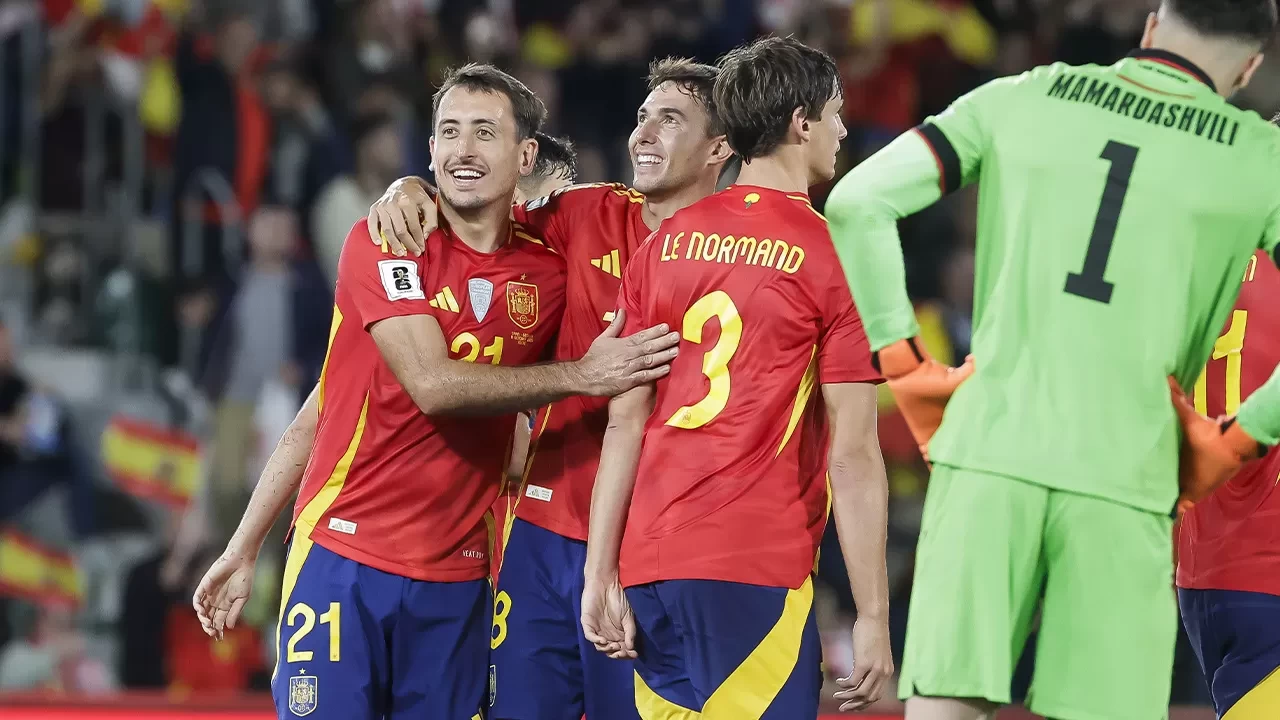 İspanya’dan Gürcistan karşısında net galibiyet