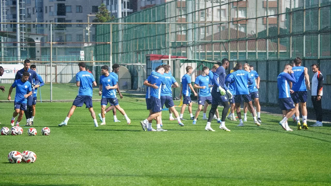 Çaykur Rizespor, Antalyaspor maçı hazırlıklarını tamamladı