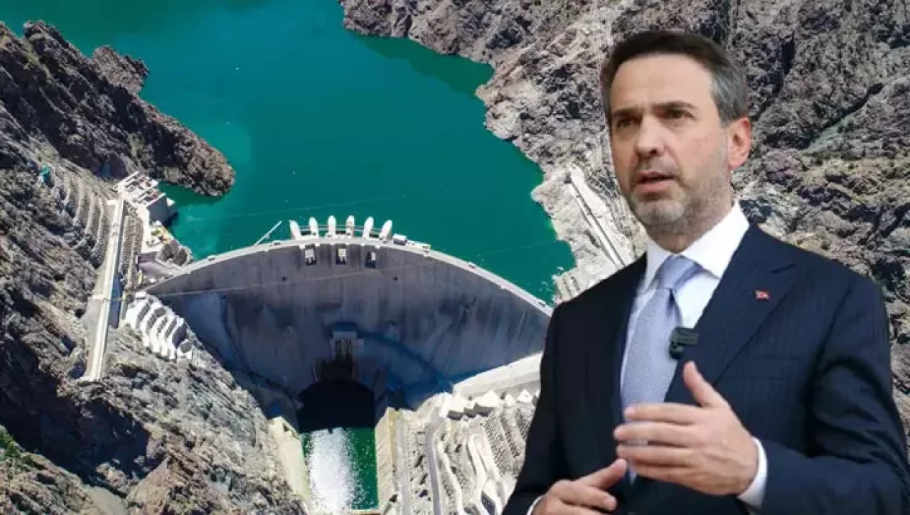 Bakan Bayraktar'dan dikkat çeken açıklama : Hidroelektrik santraller, Türkiye’nin enerji devrimini ateşliyor