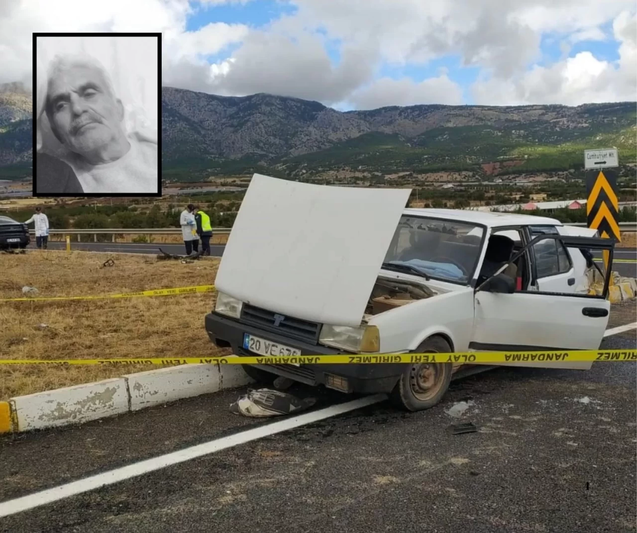 Denizli’de kontrolsüz kavşakta feci kaza: 1 ölü