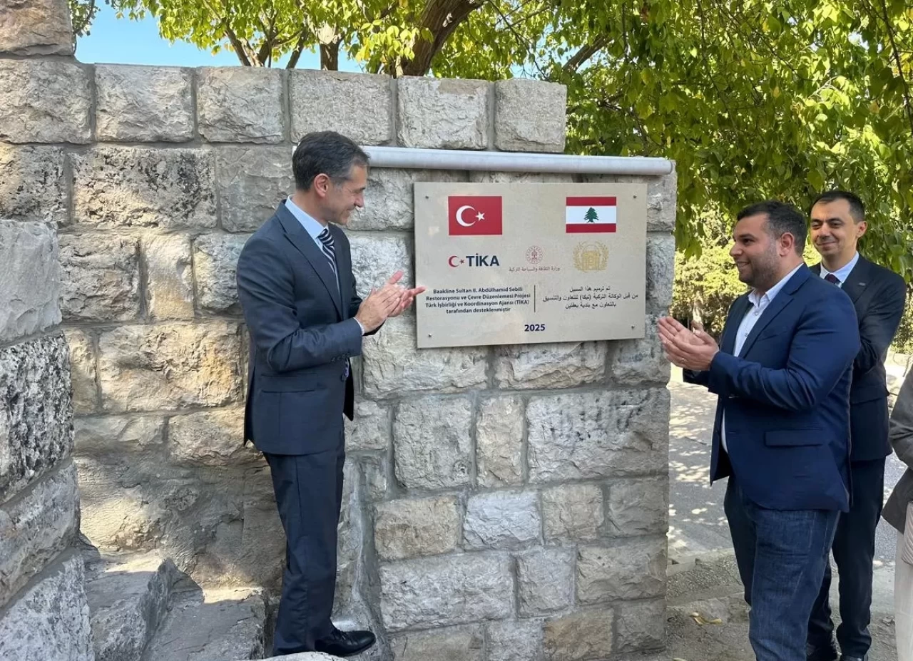 TİKA’dan Lübnan’da Sultan II. Abdülhamid Sebiline restorasyon desteği