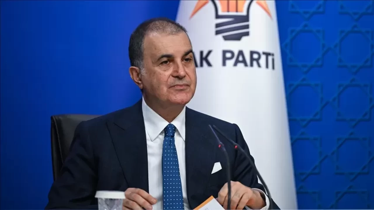 "Kıbrıs Türk davasının yanında olacağız" diyen AK Parti Sözcüsü Çelik’ten mesaj