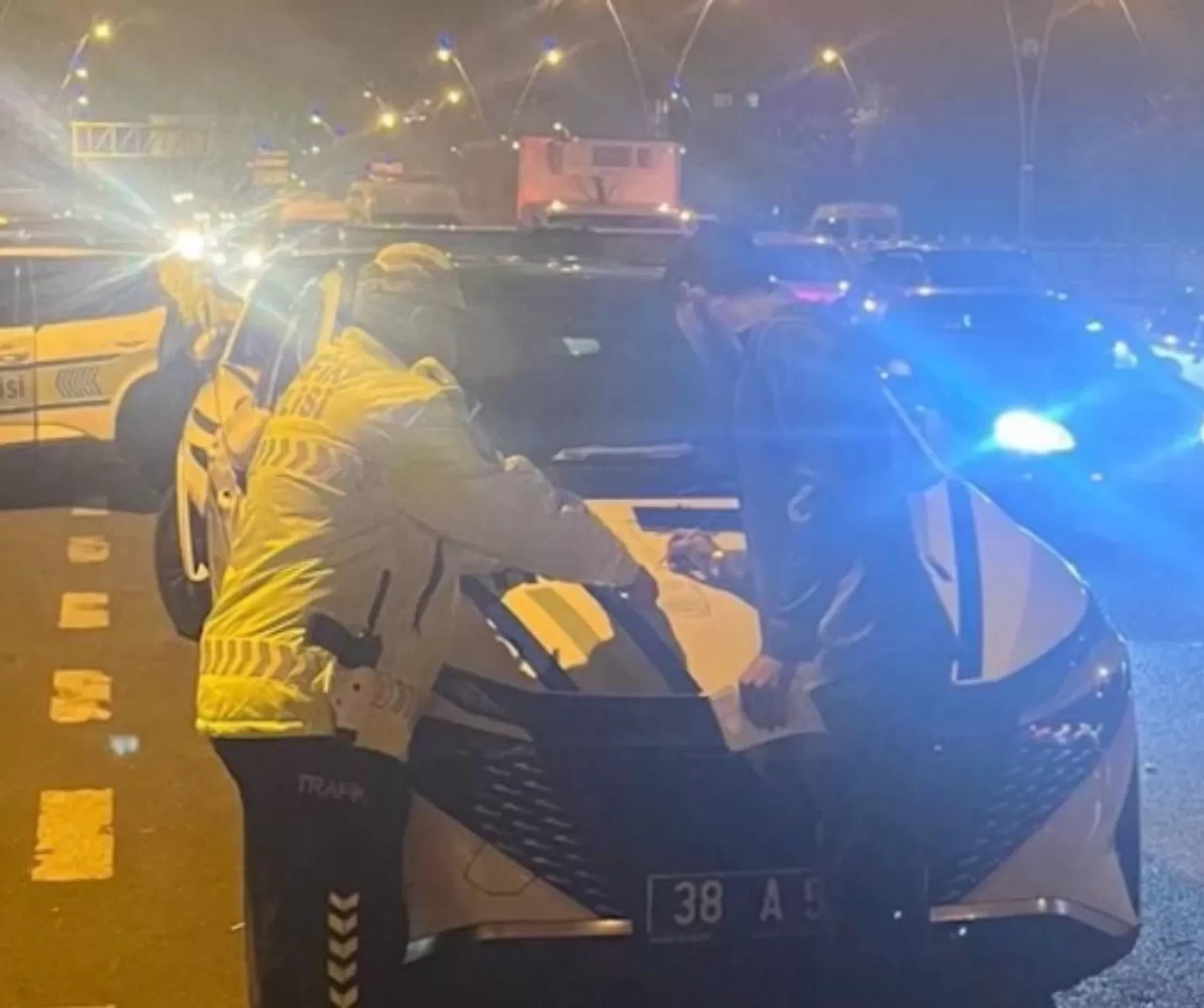 Kayseri’de drift ve tehlikeli sürüşe ağır ceza