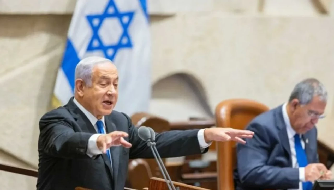 İsrail meclisinde kriz çıktı: Netanyahu’nun konuşması defalarca kesildi