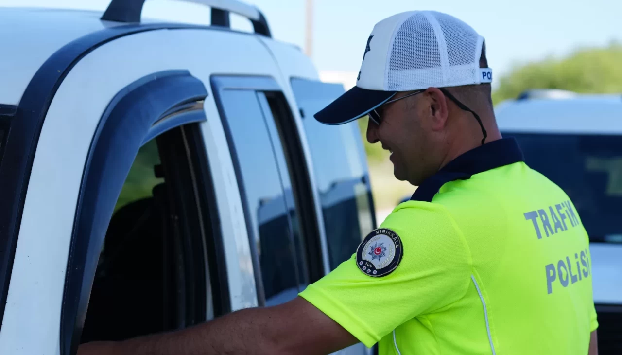 Kırıkkale’de bir haftada 7 bin 692 araç denetlendi: 175 araç trafikten men edildi