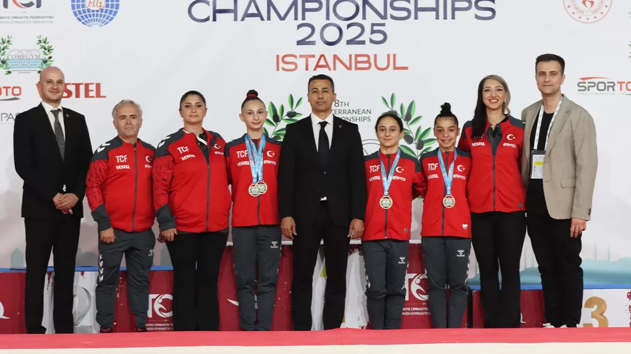 Milli cimnastikçilerden COMEGYM Şampiyonası’nda 4 madalya