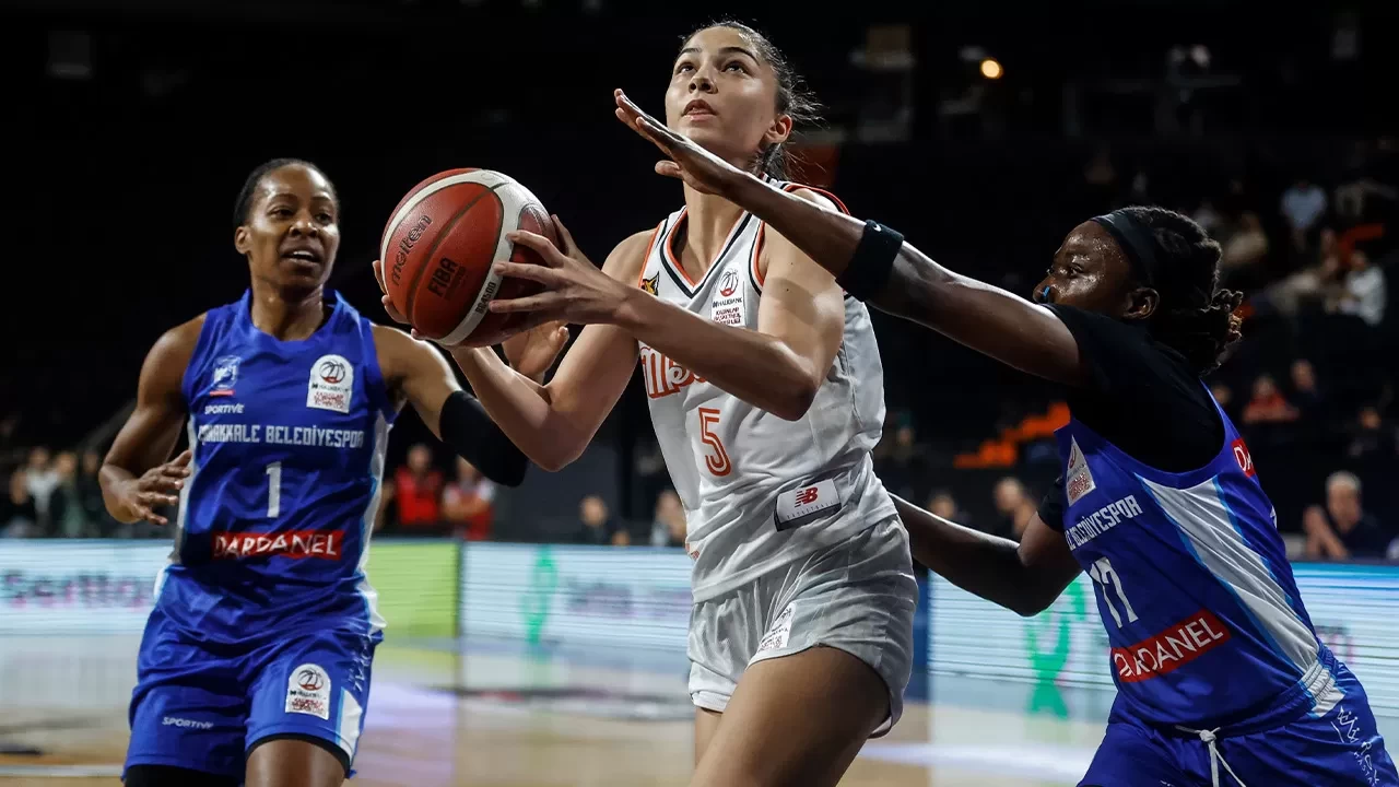 ÇBK Mersin farkını ortaya koydu | Maç Sonucu: ÇBK Mersin 112-78 Çanakkale Belediyespor