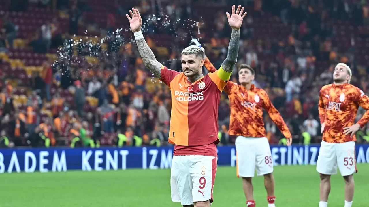 Galatasaray'da Mauro Icardi, Süper Lig'de gollerine devam ediyor: Göztepe'yi de boş geçmedi