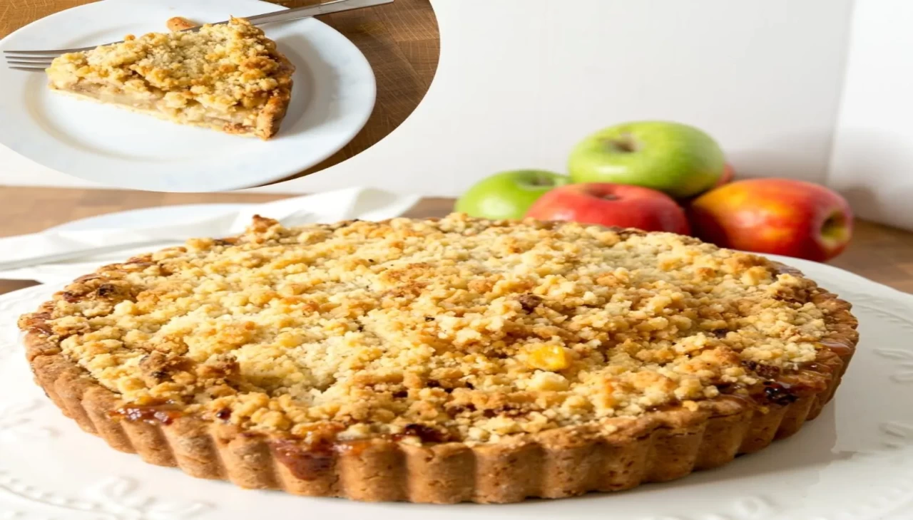 Kokusu komşuları bile çekiyor! Elmalı Crumble tarifi