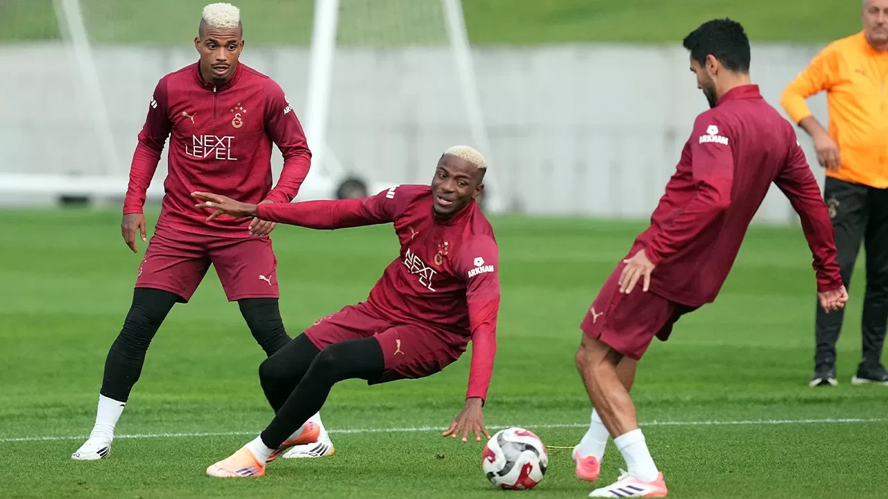 Galatasaray, Beşiktaş derbisi hazırlıklarını tamamladı