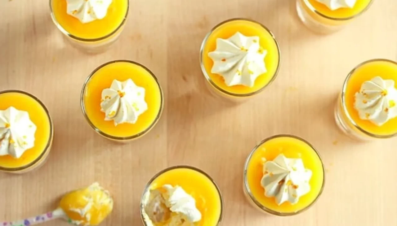 Ferahlık ve besin dolu limonlu chia parfe tarifi