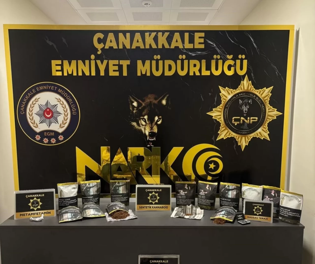 Çanakkale’de uyuşturucu operasyonu: 2 şüpheli tutuklandı