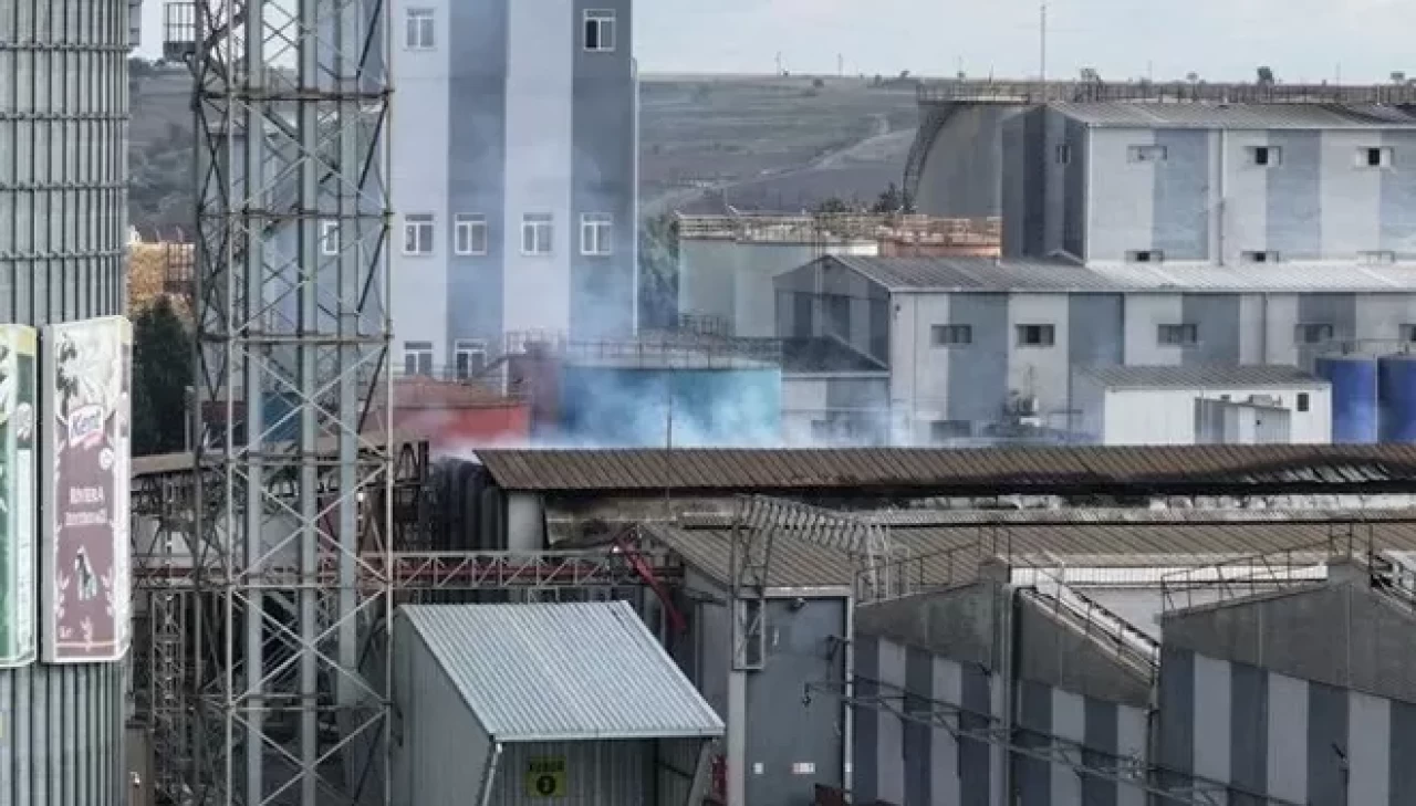 Edirne'de yağ fabrikasında patlama