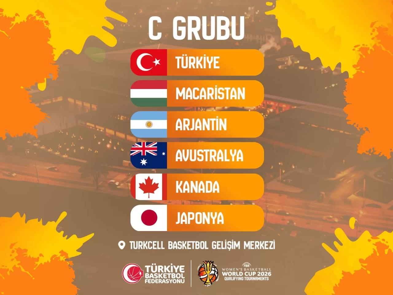 A Milli Kadın Basketbol Takımı'nın FIBA 2026 Dünya Kupası elemelerinde rakipleri belli oldu