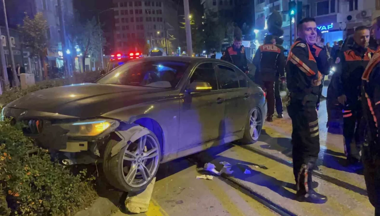 Polisin ‘dur’ ihtarına uymayan sürücü yakalandı