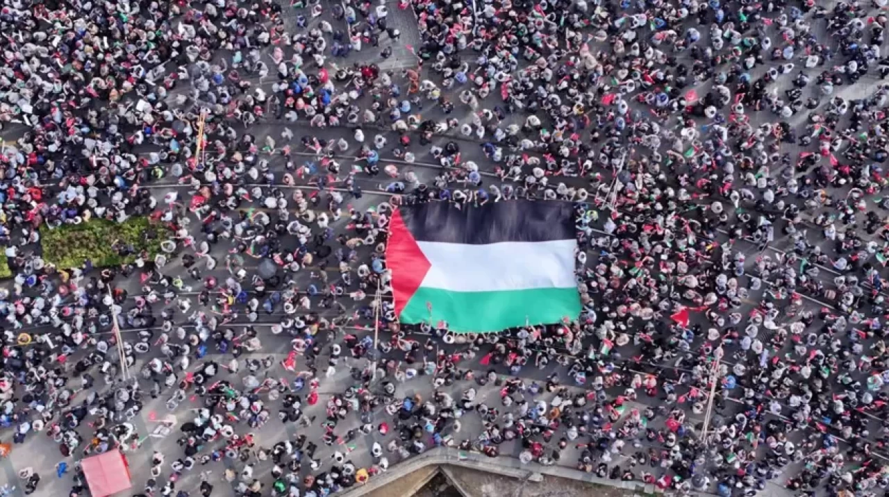 Türkiye Gazze'ye desteğini dünyaya haykırdı
