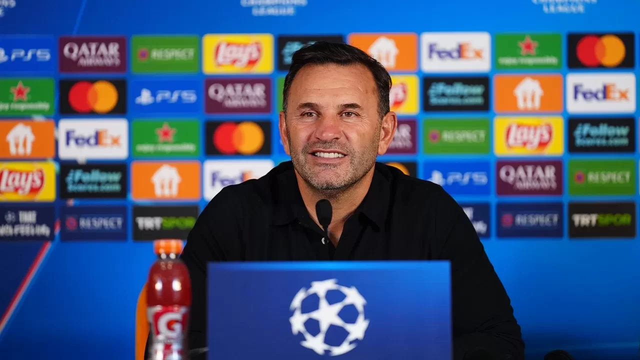 Galatasaray Teknik Direktörü Okan Buruk: “İlk hedefimiz Şampiyonlar Ligi’nde ilk 8”