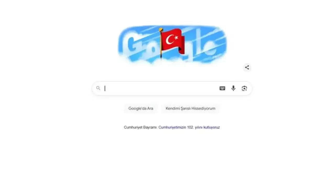 Google’dan 29 Ekim Cumhuriyet Bayramı’na özel doodle