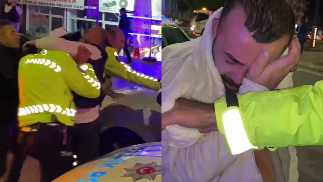 Polisin alkollü sürücü ile imtihanı! "Belediye Başkanını arıyorum!" dedi