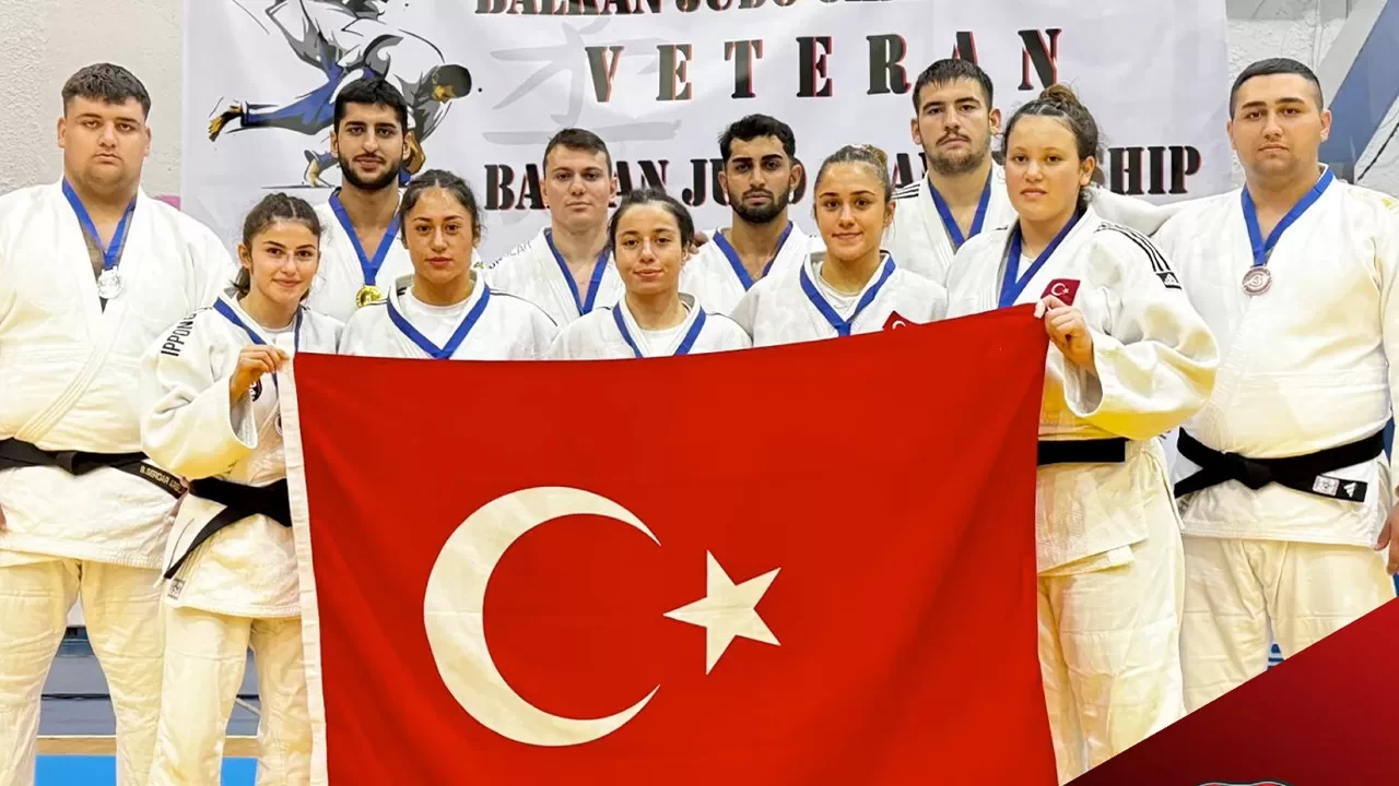 Milli judocular, 23 Yaş Altı Balkan Şampiyonası’nı 11 madalyayla tamamladı