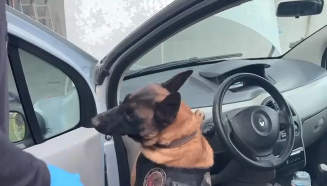 Kocaeli’de otomobilden 45 kilo eroin çıktı