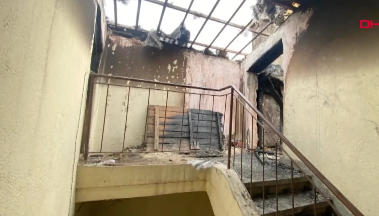 Konya’da apartman yangınında kadın cesedi bulundu