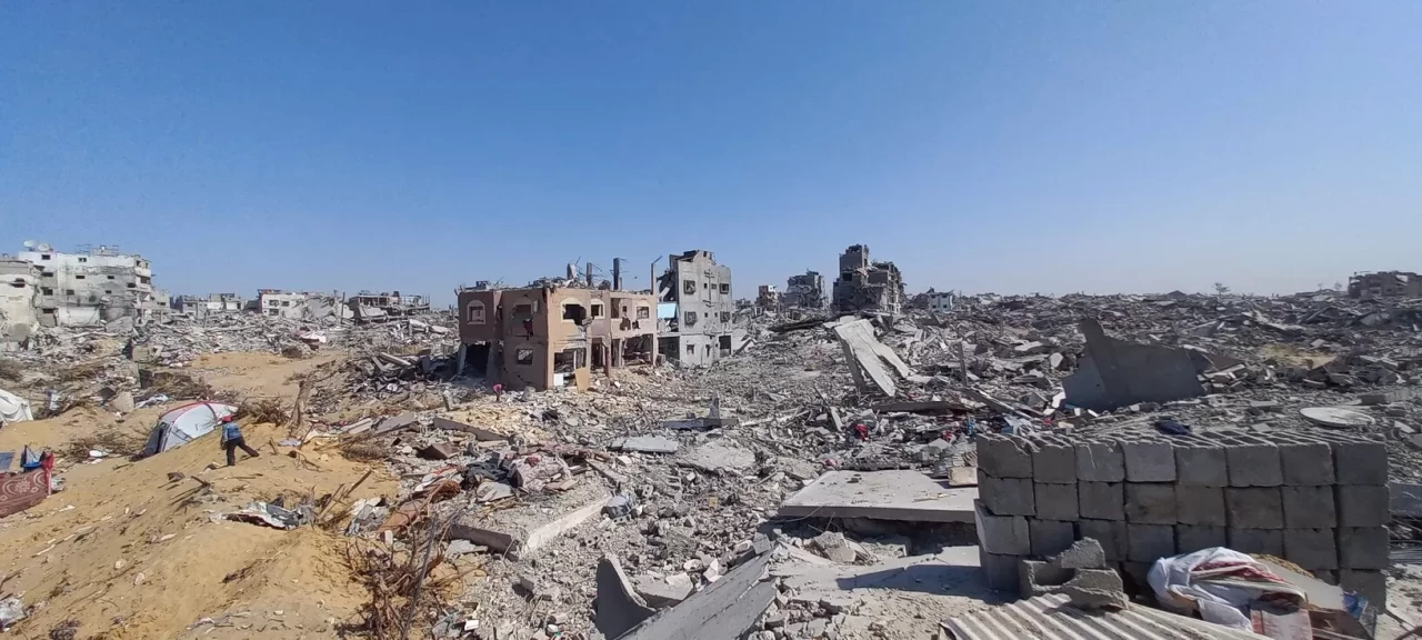 İsrail'in çekilmesiyle Cibaliye'deki yıkım gün yüzüne çıktı