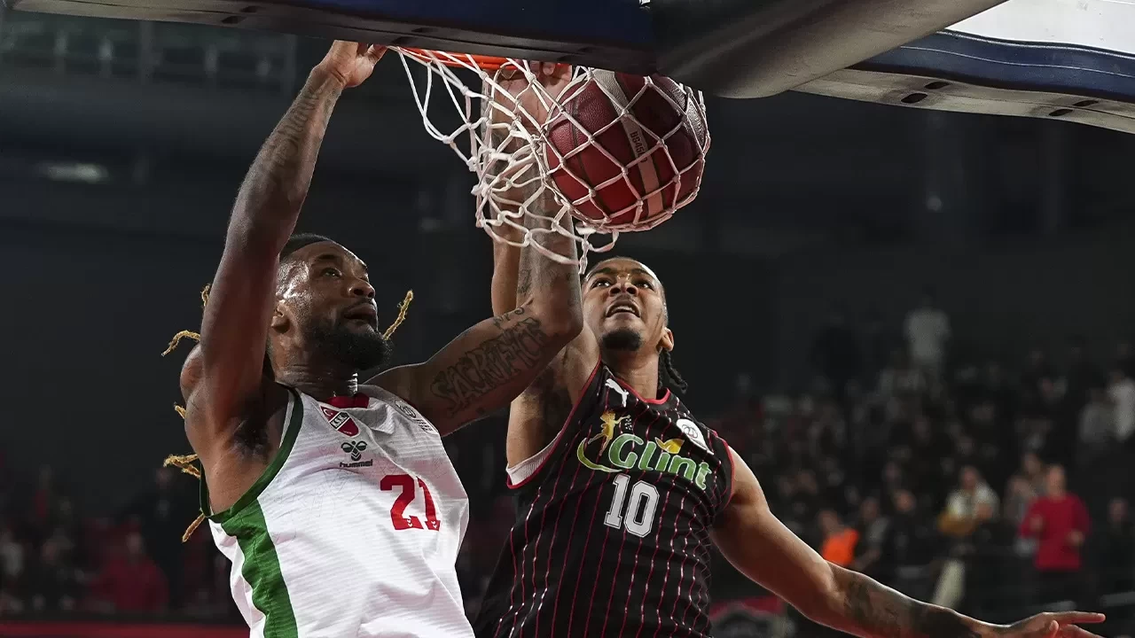 Manisa Basket deplasmanda Karşıyaka’yı yıktı | Maç Sonucu Karşıyaka 69-80 Manisa Basket