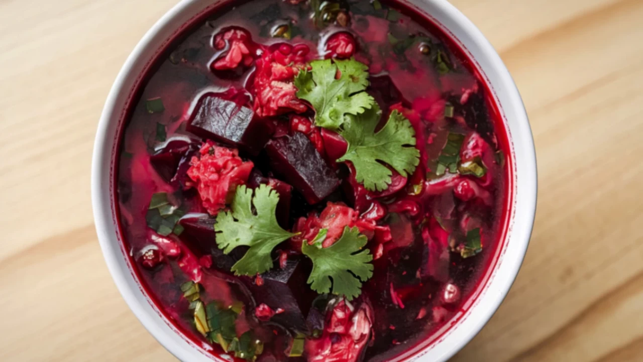 1 Haftada 3 Kilo Verdiren Kırmızı Pancar Çorbası! Ünlü Diyetisyenlerden Pratik Tarif