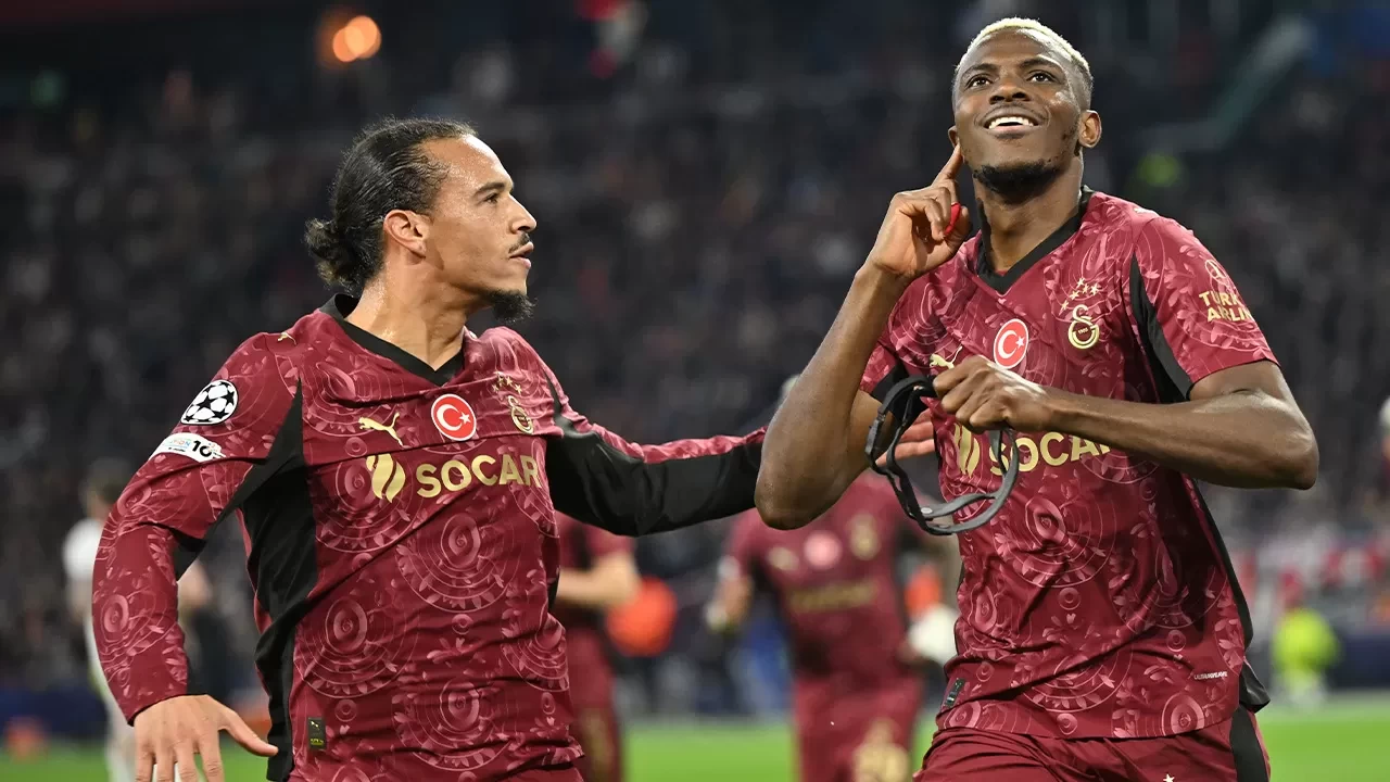 Galatasaray, UEFA Şampiyonlar Ligi'nde Ajax'ı deplasmanda Osimhen ile devirdi!