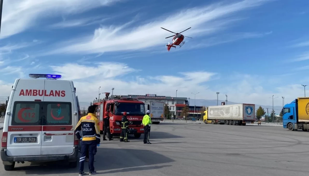 Çorum’da 17 yaşındaki Tuncay Kurt’un durumu ağırlaştı: Ambulans helikopterle Ankara’ya sevk edildi!