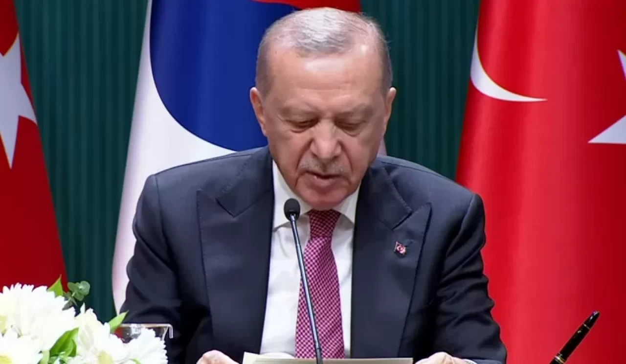 Güney Kore Devlet Başkanı Ankara'da! Cumhurbaşkanı Erdoğan: Aynı cephede savaştık, kan kardeşi olduk