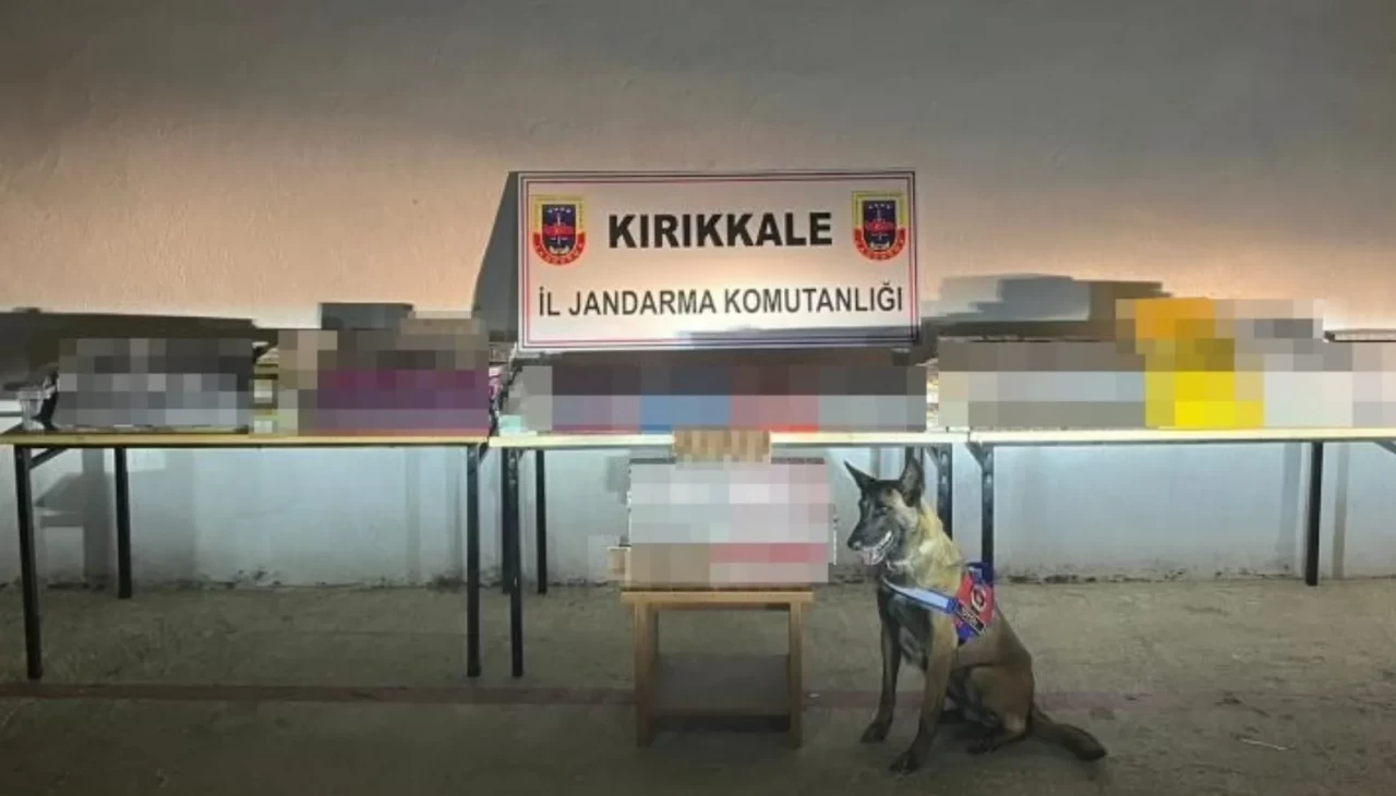 Kırıkkale'de 1 buçuk milyon liralık kaçak ürün ele geçirildi