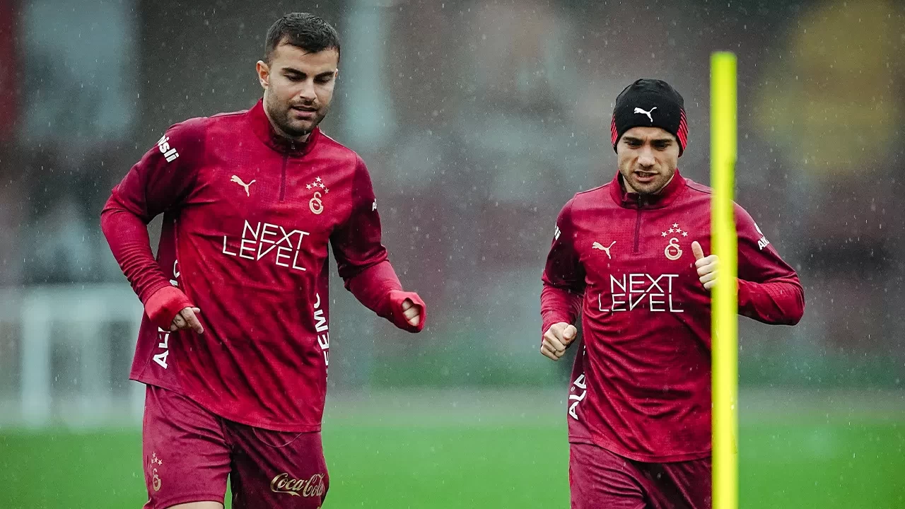 Galatasaray, Fenerbahçe derbisi öncesi hazırlıklarını sürdürdü