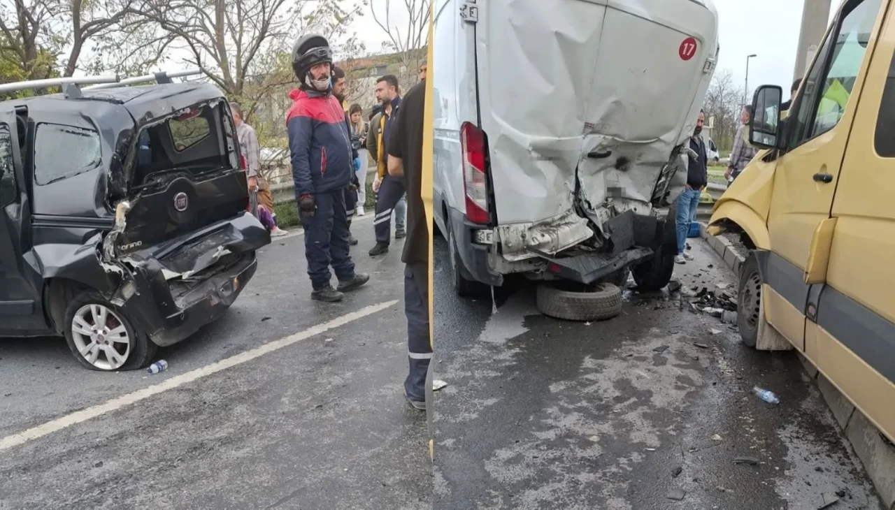 Başakşehir’de zincirleme kaza: Çok sayıda yaralı var