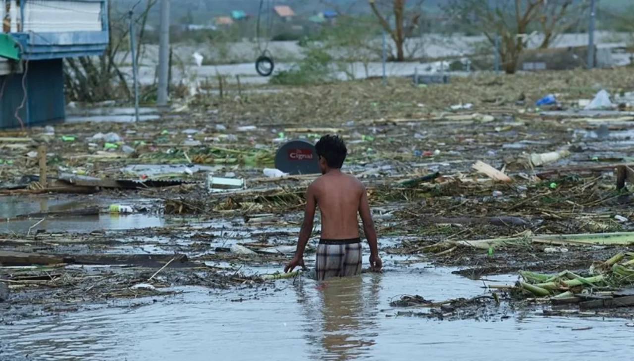 Filipinler’i vuran Kalmaegi Tayfunu can aldı: 66 ölü