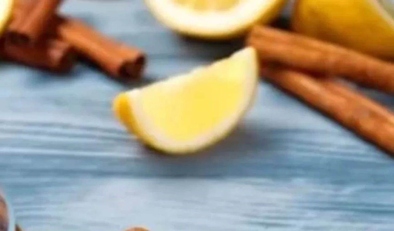 Hem ekonomik hem ferah! Tarçın ve limonla doğal oda kokusu