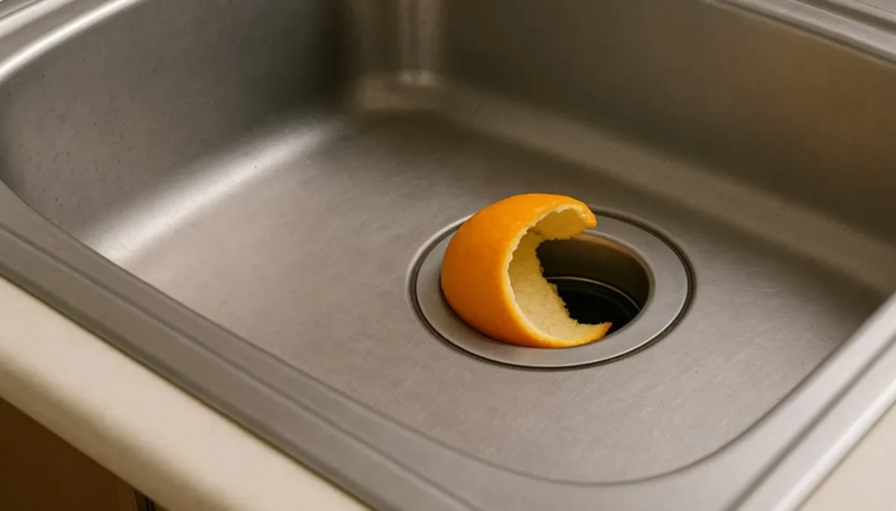 Çöpe atmayın! Portakal kabuğunu lavaboya atınca olanlara inanamayacaksınız