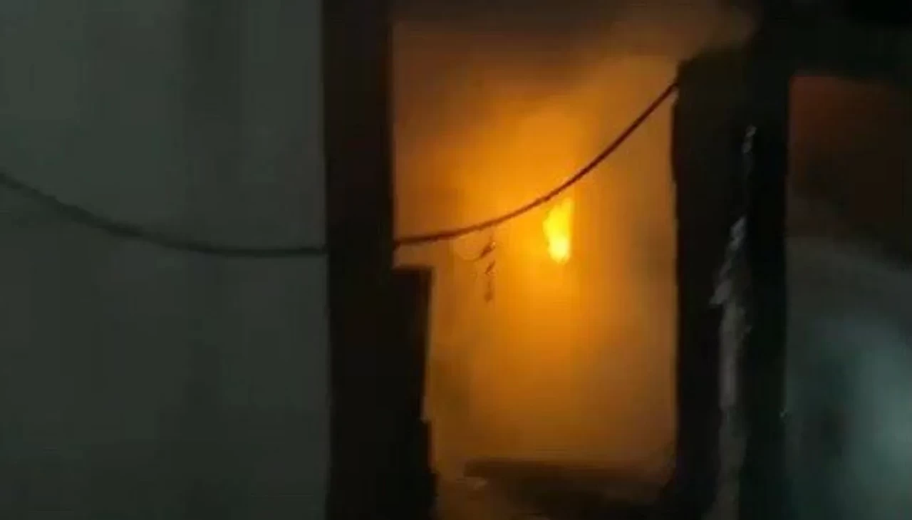 Aydın’da bağ evinde patlama paniği: Alevler evi küle çevirdi