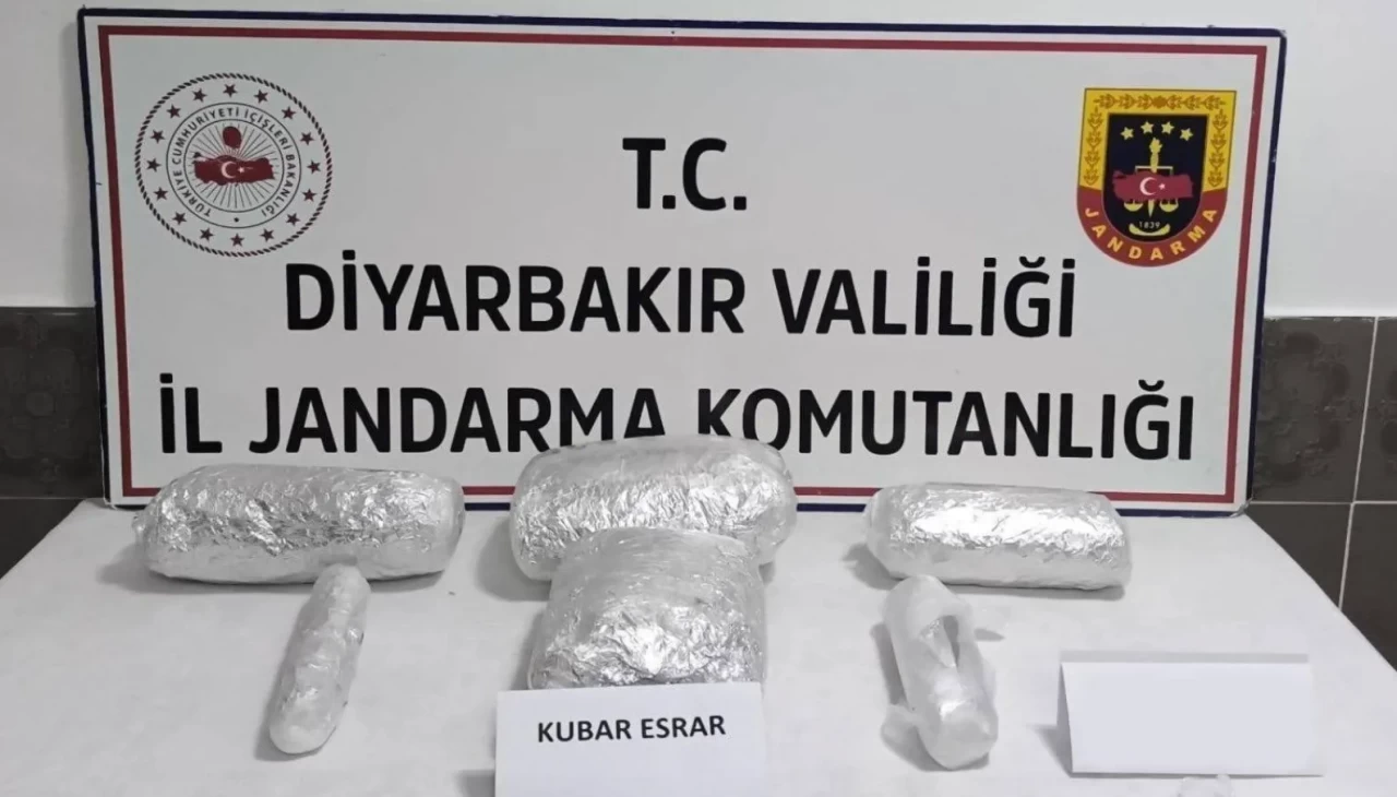 Diyarbakır’da operasyon: 73 kilo yasaklı madde ele geçirildi